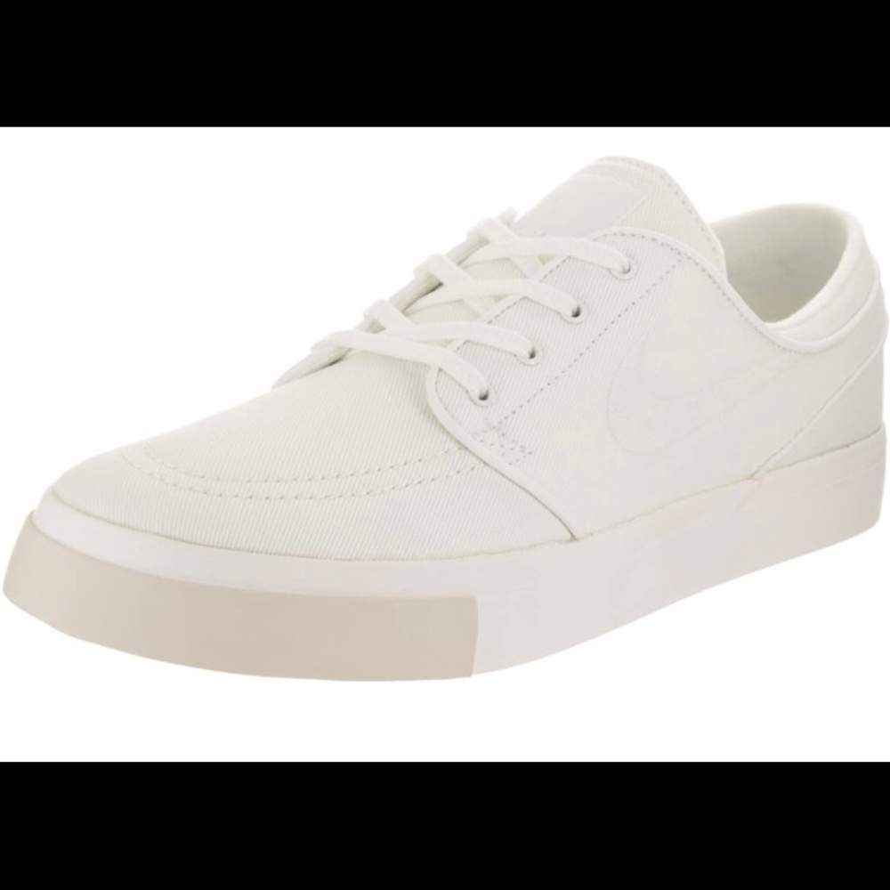 Nike Unisex SB Zoom Janoski Canvas CPSL White/Ivory Lt Orewood BRN Skate Shoe 9